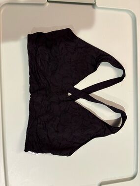 Jockey Black Lace Bralette